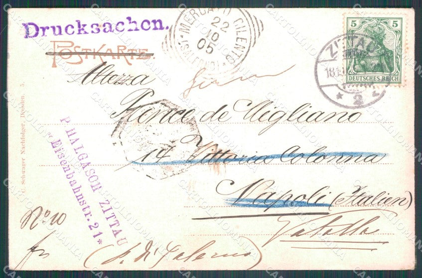 Deutschland Sachsen Zittau Stadtpark AK ansichtskarten XC8219 – retro