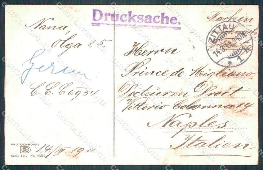 Deutschland Sachsen Zittau Types AK ansichtskarten XC8222 – retro