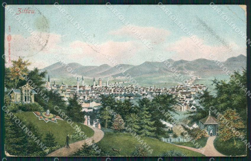 Deutschland Sachsen Zittau CORNER CREASED AK ansichtskarten XC8224 – fronte