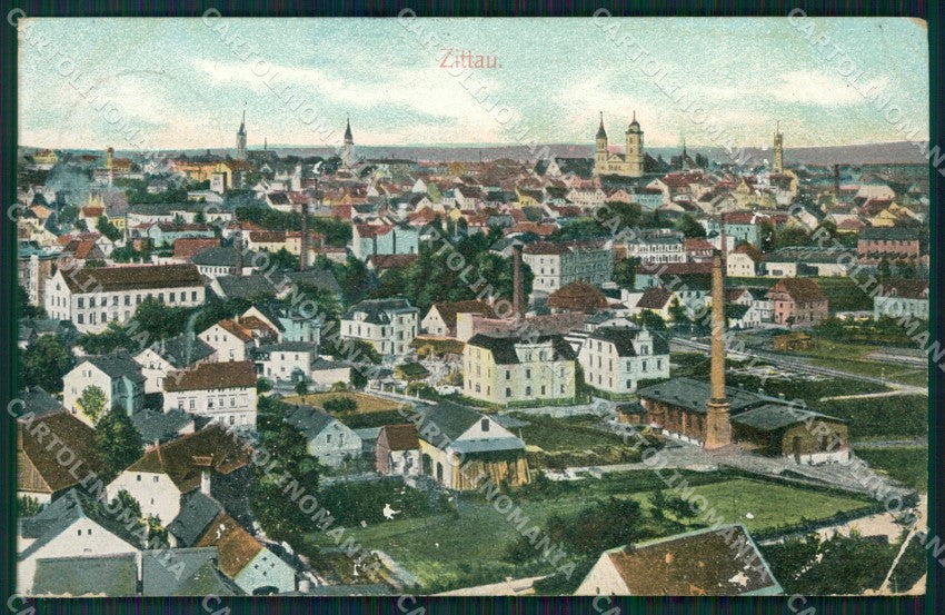 Deutschland Sachsen Zittau CORNER CREASED AK ansichtskarten XC8227 – fronte
