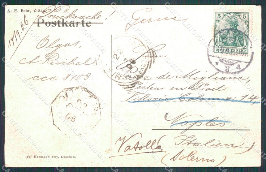 Deutschland Sachsen Zittau Kathol Kirche AK ansichtskarten XC8228 – retro