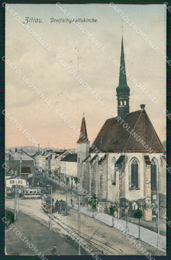 Deutschland Sachsen Zittau Dreifaltigkeitskirche AK ansichtskarten XC8234 – fronte