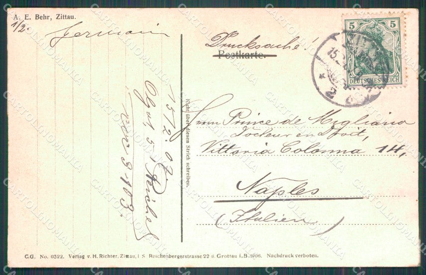 Deutschland Sachsen Zittau Webervorstadt AK ansichtskarten XC8240 – retro