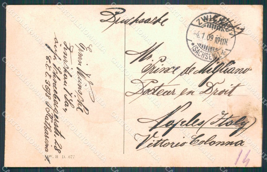 Deutschland Sachsen Zwickau Gewandhaus AK ansichtskarten XC8249 – retro
