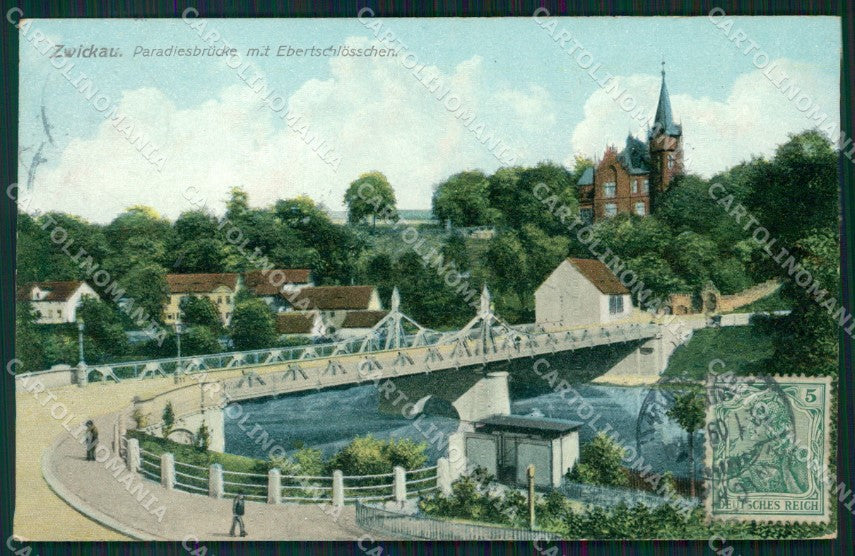 Deutschland Sachsen Zwickau Ebertschlosschen AK ansichtskarten XC8250 – fronte