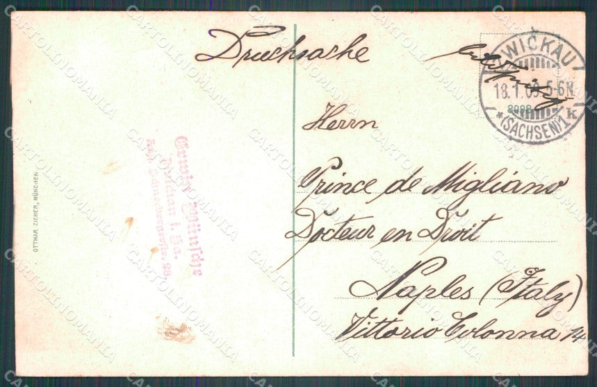 Deutschland Sachsen Zwickau Ebertschlosschen AK ansichtskarten XC8250 – retro