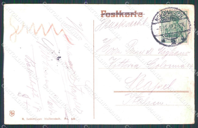 Deutschland Sachsen Anhalt Blankenburg CORNER CREASED AK ansichtskarten XC8255 – retro