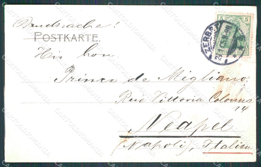 Deutschland Sachsen Anhalt Zerbst Anhalt CORNER CREASED AK ansichtskarten XC8257 – retro