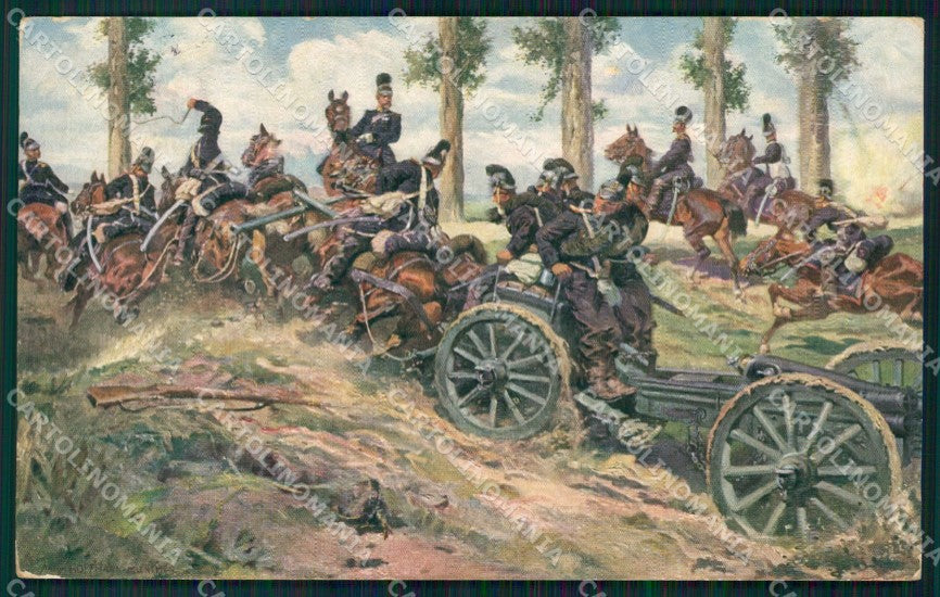 Motive Militar Pferde Hoffmann AK ansichtskarten XC8275 – fronte