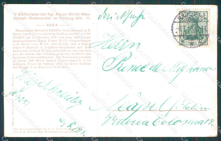Motive Militar Pferde Hoffmann AK ansichtskarten XC8275 – retro