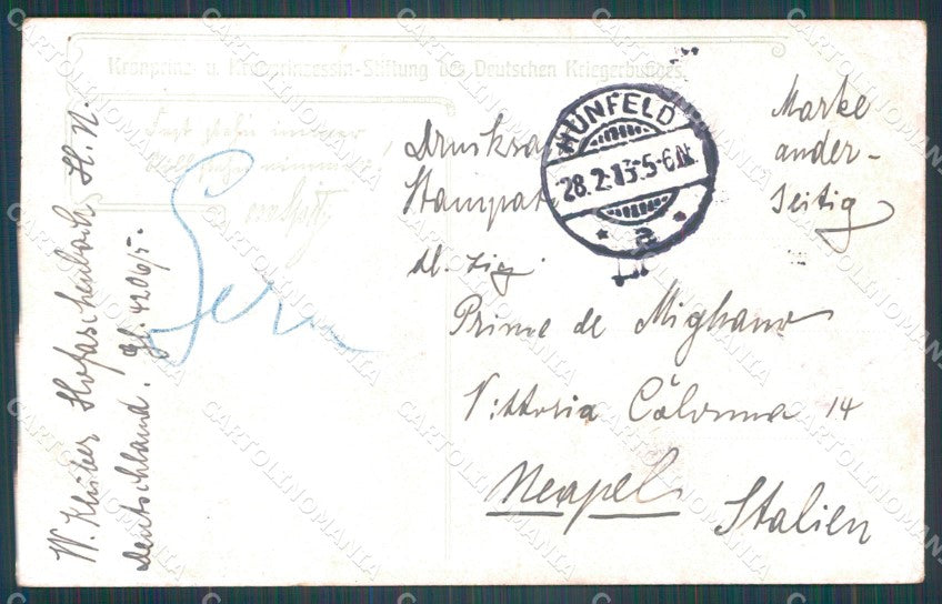Motive Militar Pferde Hoffmann AK ansichtskarten XC8276 – retro
