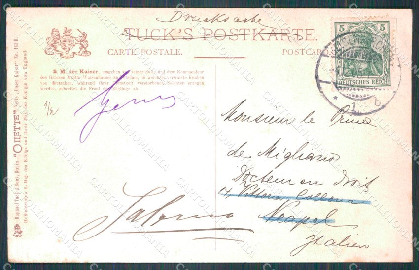 Motive Militar Royalty Kaiser Raphael Tuck AK ansichtskarten XC8280 – retro