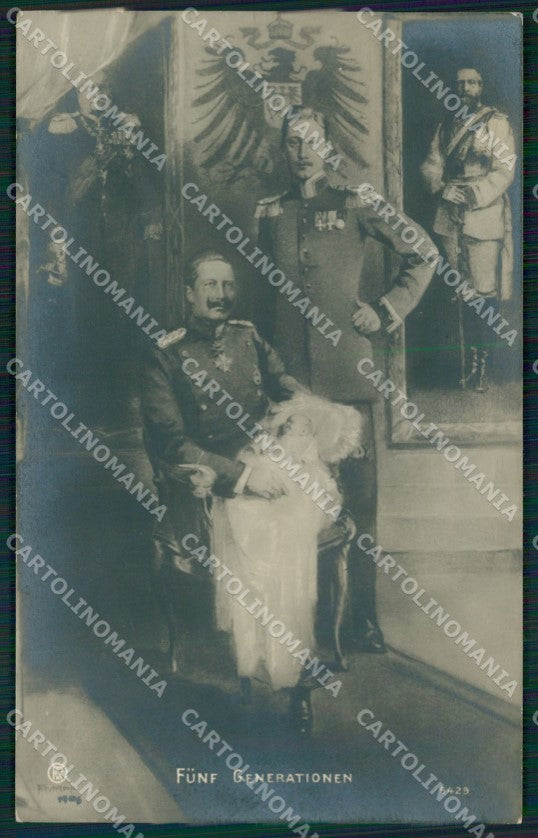Motive Royalty Kaiser Wilhelm II Real Photo RPPC AK ansichtskarten XC8291 – fronte