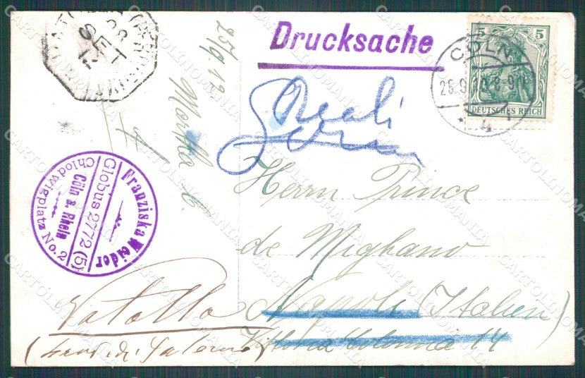 Motive Royalty Prinz Adalbert CORNER CREASED RPPC AK ansichtskarten XC8299 – retro
