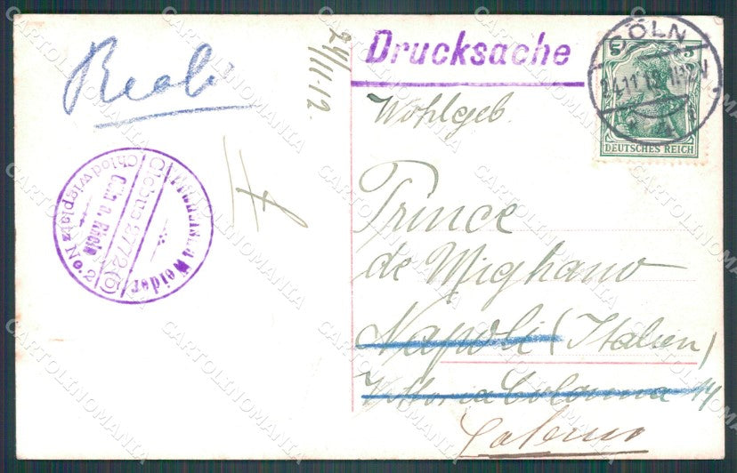 Motive Royalty Prinz Wilhelm von Prussen Real Photo RPPC ansichtskarten XC8305 – retro