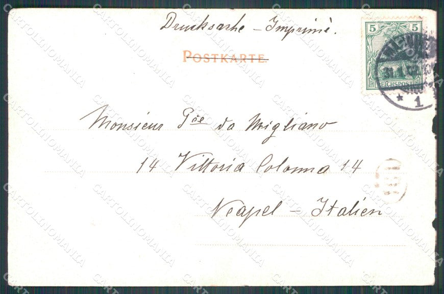 Motive Royalty Prinz Eitel Friedrich ABRADED AK ansichtskarten XC8311 – retro