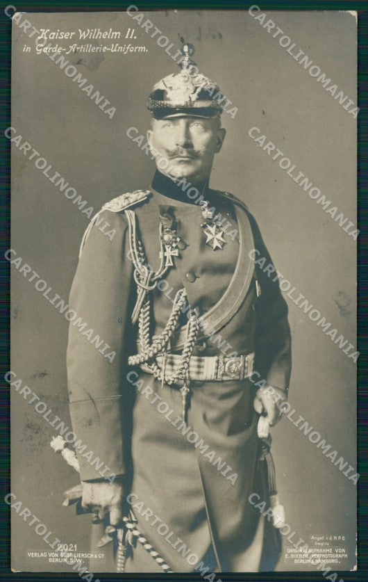 Motive Royalty Kaiser Wilhelm II Real Photo RPPC AK ansichtskarten XC8315 – fronte