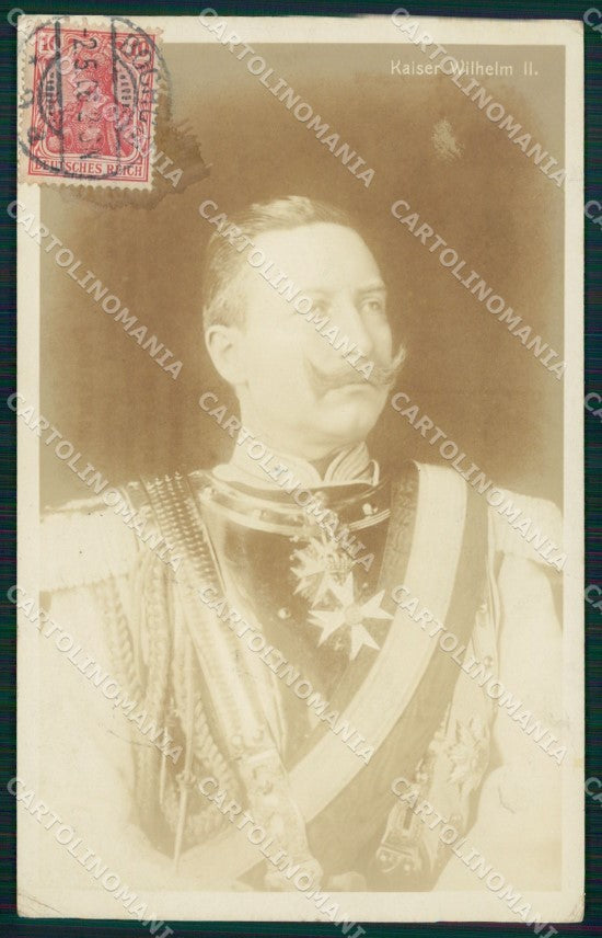Motive Royalty Kaiser Wilhelm II Real Photo RPPC AK ansichtskarten XC8326 – fronte
