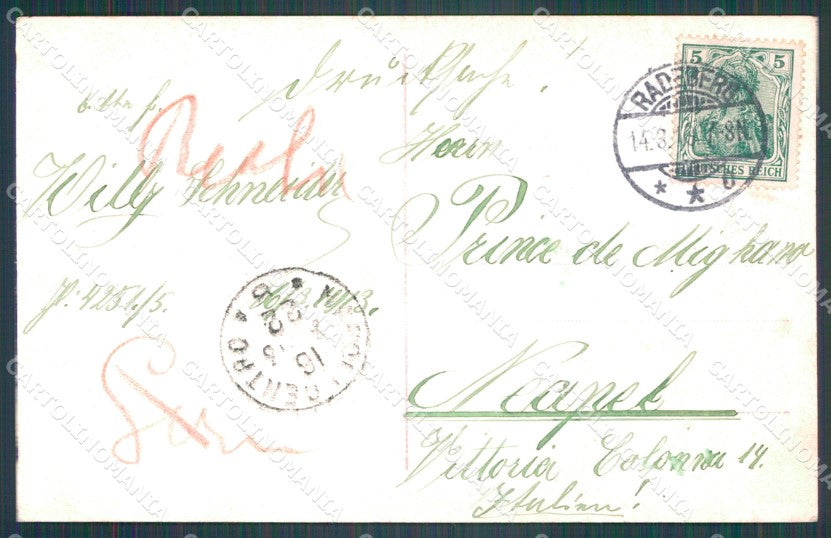 Motive Royalty Prinz Ernst August Vistoria Luise RPPC AK ansichtskarten XC8327 – retro