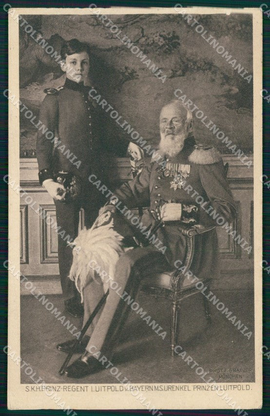 Motive Royalty Prinz Luitpold Bayern AK ansichtskarten XC8328 – fronte