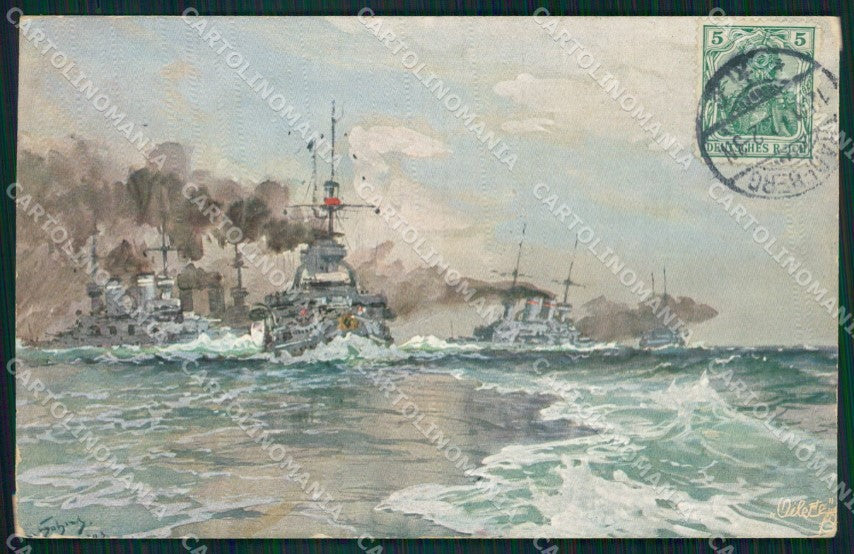 Motive Kriegsschiffe Raphael Tuck 876 AK ansichtskarten XC8343 – fronte
