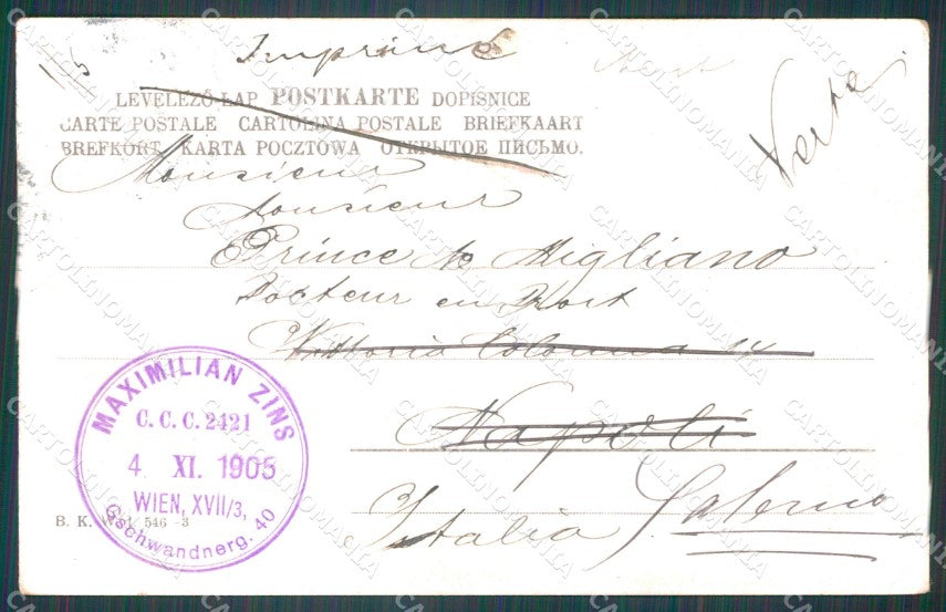 Motive Ungarischen Typen Violin Orchestra AK ansichtskarten XC8349 – retro