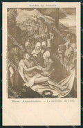 Motive Pinakothek Munchen Durer Kreuzabnahme AK ansichtskarten XC8354 – fronte