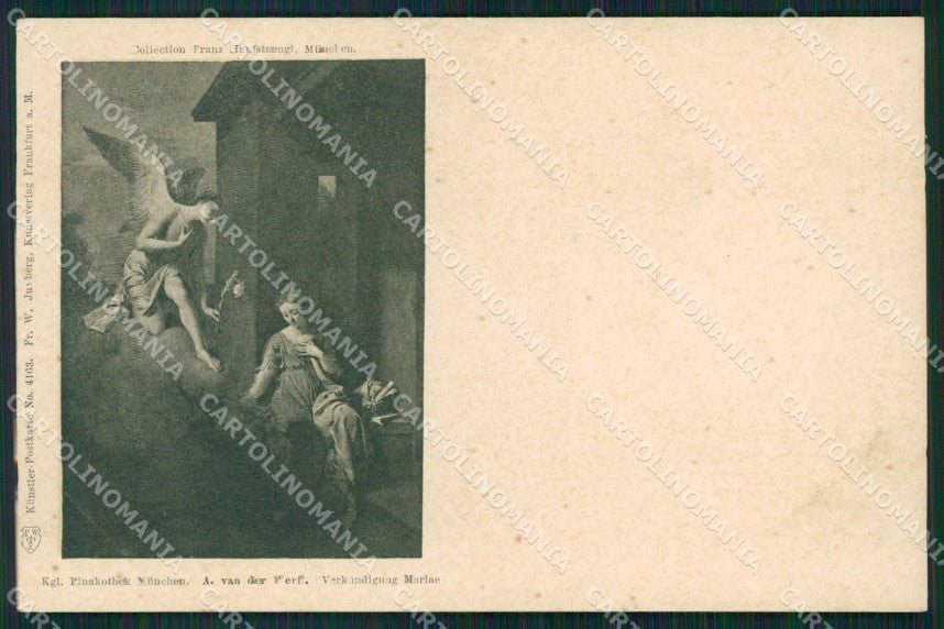 Motive Pinakothek Munchen Van der Werff AK ansichtskarten XC8363 – fronte