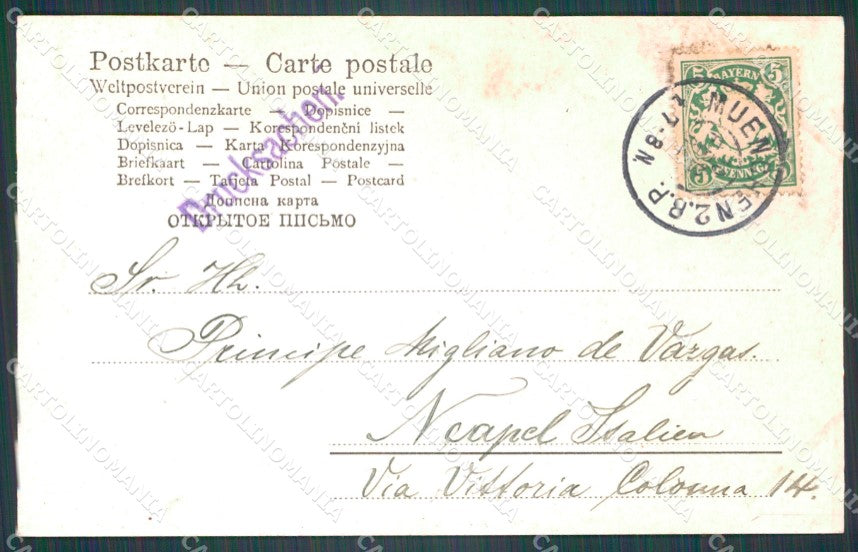 Motive Pinakothek Munchen Murillo UNGLUED AK ansichtskarten XC8373 – retro