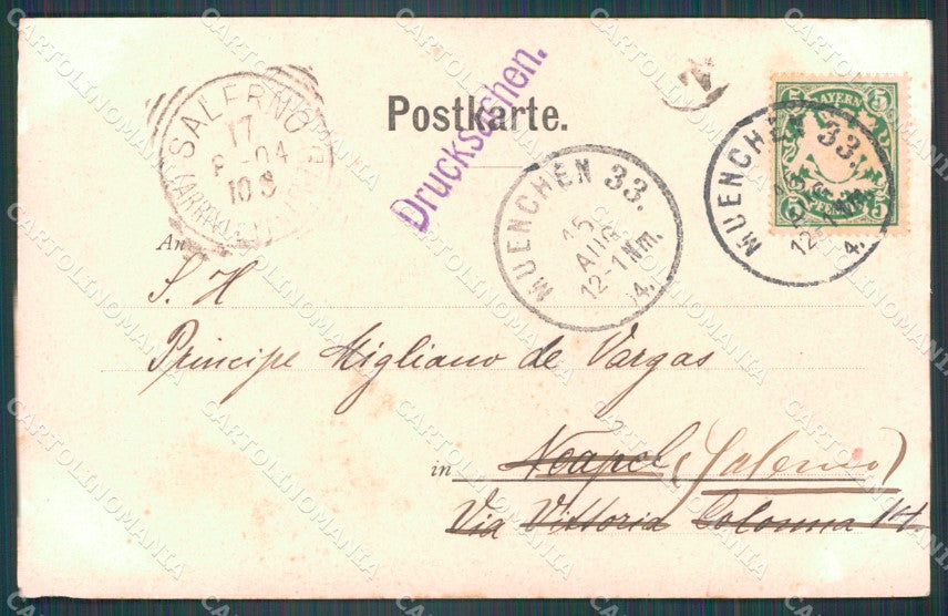 Motive Pinakothek Munchen Francia Madonna im Rosenhag AK ansichtskarten XC8376 – retro