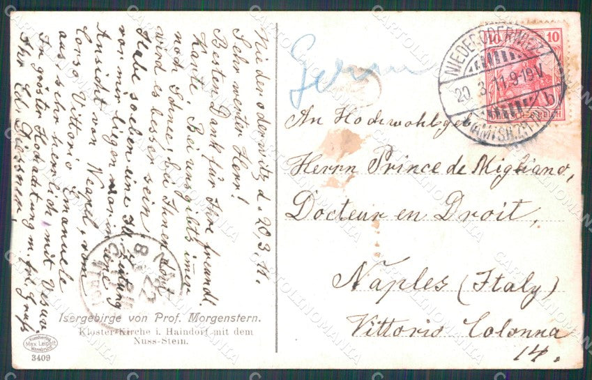 Czech Republic Hejnice Liberec Haindorf CORNER CREASE AK ansichtskarten XC8386 – retro