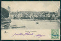 Swiss Schweiz Zurich Sonnenquai ABRADED AK ansichtskarten XC8398 – fronte