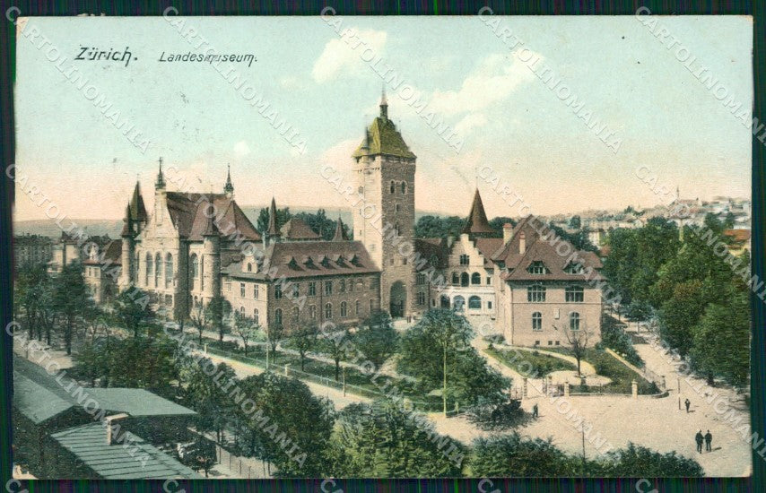 Swiss Schweiz Zurich Landesmuseum AK ansichtskarten XC8400 – fronte