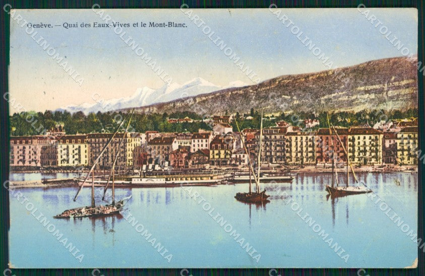 Swiss Schweiz Genf Geneve AK ansichtskarten XC8404 – fronte