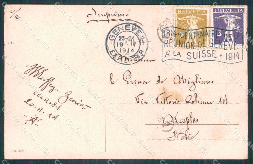 Swiss Schweiz Genf Geneve AK ansichtskarten XC8404 – retro