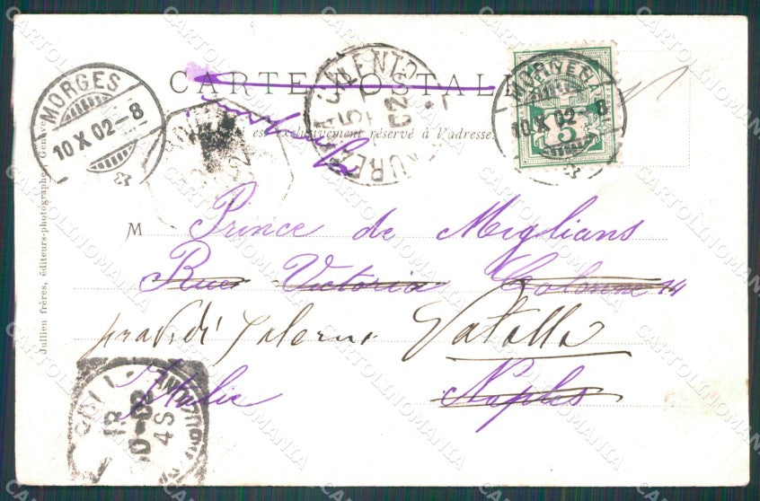 Swiss Schweiz Wallis Champery AK ansichtskarten XC8425 – retro