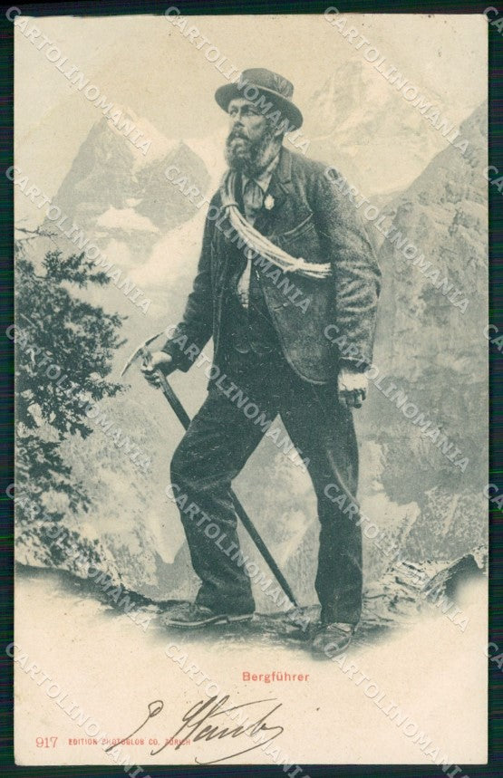 Swiss Schweiz Bern Gstaad Valley Bergfuhrer AK ansichtskarten XC8429 – fronte