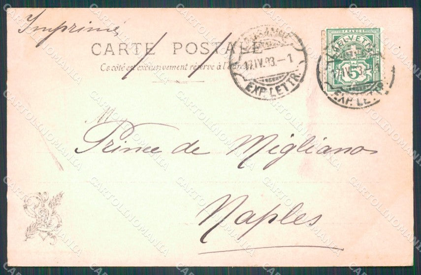 Swiss Schweiz Waadt Lausanne Mille Salon 1902 Art Foto AK ansichtskarten XC8434 – retro