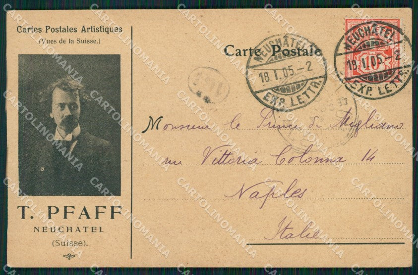 Swiss Schweiz Advertising Pfaff Postcards Dealers AK ansichtskarten XC8446 – fronte
