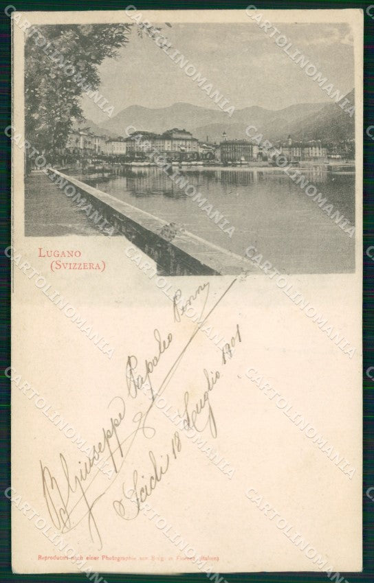 Swiss Schweiz Tessin Lugano AK ansichtskarten XC8459 – fronte