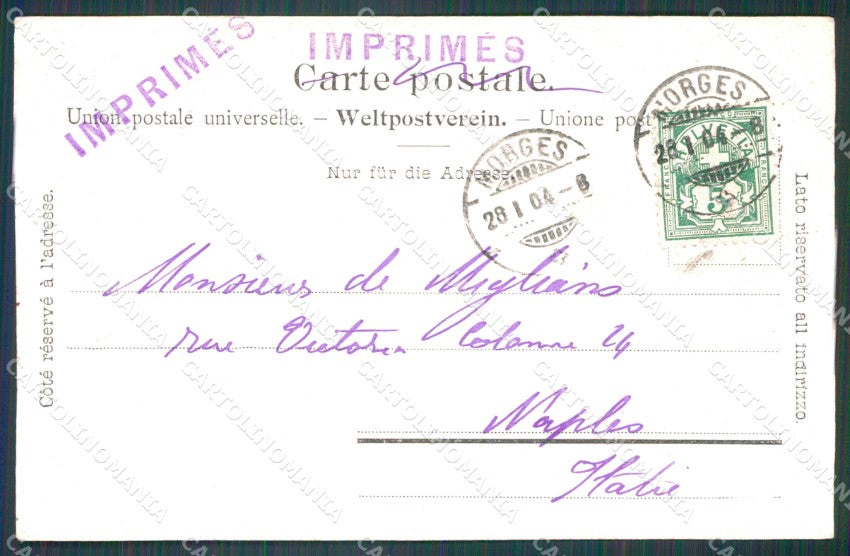 Swiss Schweiz Graubunden St Moritz Maloja AK ansichtskarten XC8463 – retro
