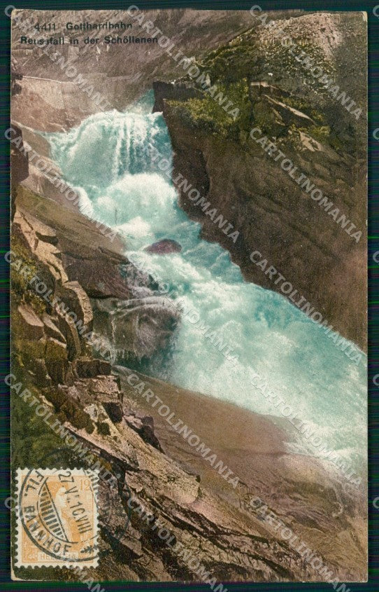 Swiss Schweiz Uri Schollenen G”schenen AK ansichtskarten XC8468 – fronte