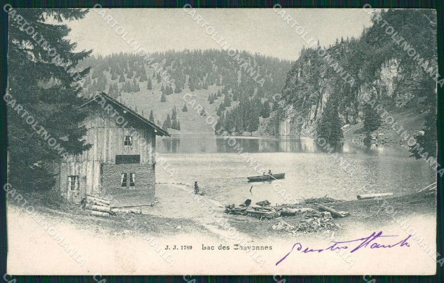 Swiss Schweiz Waadt Lac des Chavonnes Ollon AK ansichtskarten XC8480 – fronte