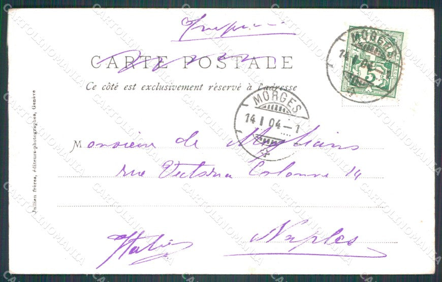 Swiss Schweiz Waadt Lac des Chavonnes Ollon AK ansichtskarten XC8480 – retro