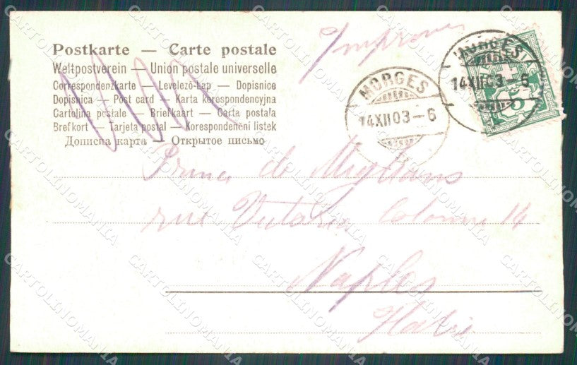 Swiss Schweiz Waadt Morges ? AK ansichtskarten XC8481 – retro