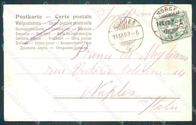 Swiss Schweiz Waadt Morges ? AK ansichtskarten XC8482 – retro