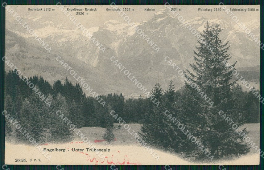 Swiss Schweiz Obwalden Engelberg AK ansichtskarten XC8483 – fronte