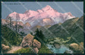 Swiss Schweiz Wallis Val Ferret Mont Blanc CORNER CREASED ansichtskarten XC8484 – fronte