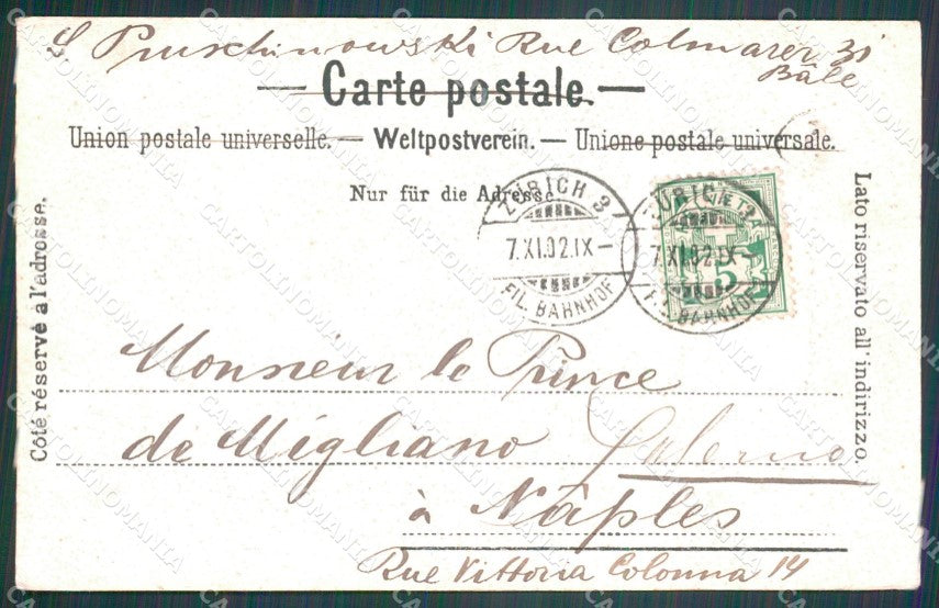 Swiss Schweiz Waadt Veytaux Chateau de Chillon Torture AK ansichtskarten XC8486 – retro