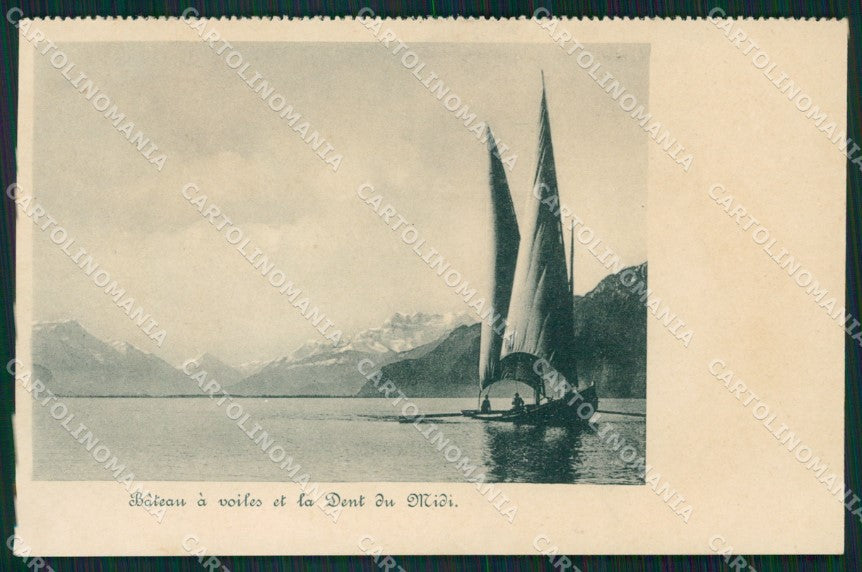 Swiss Schweiz Wallis Dents du Midi AK ansichtskarten XC8487 – fronte